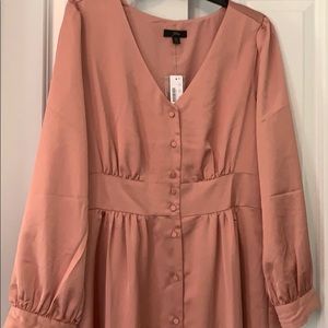 J Crew Pink Vintage-Style Dress NWT